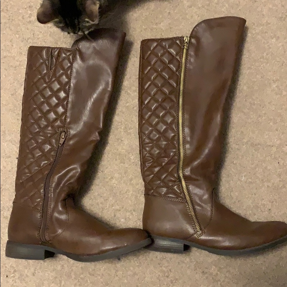 TARGET brand, tall brown boots! Good condition!
